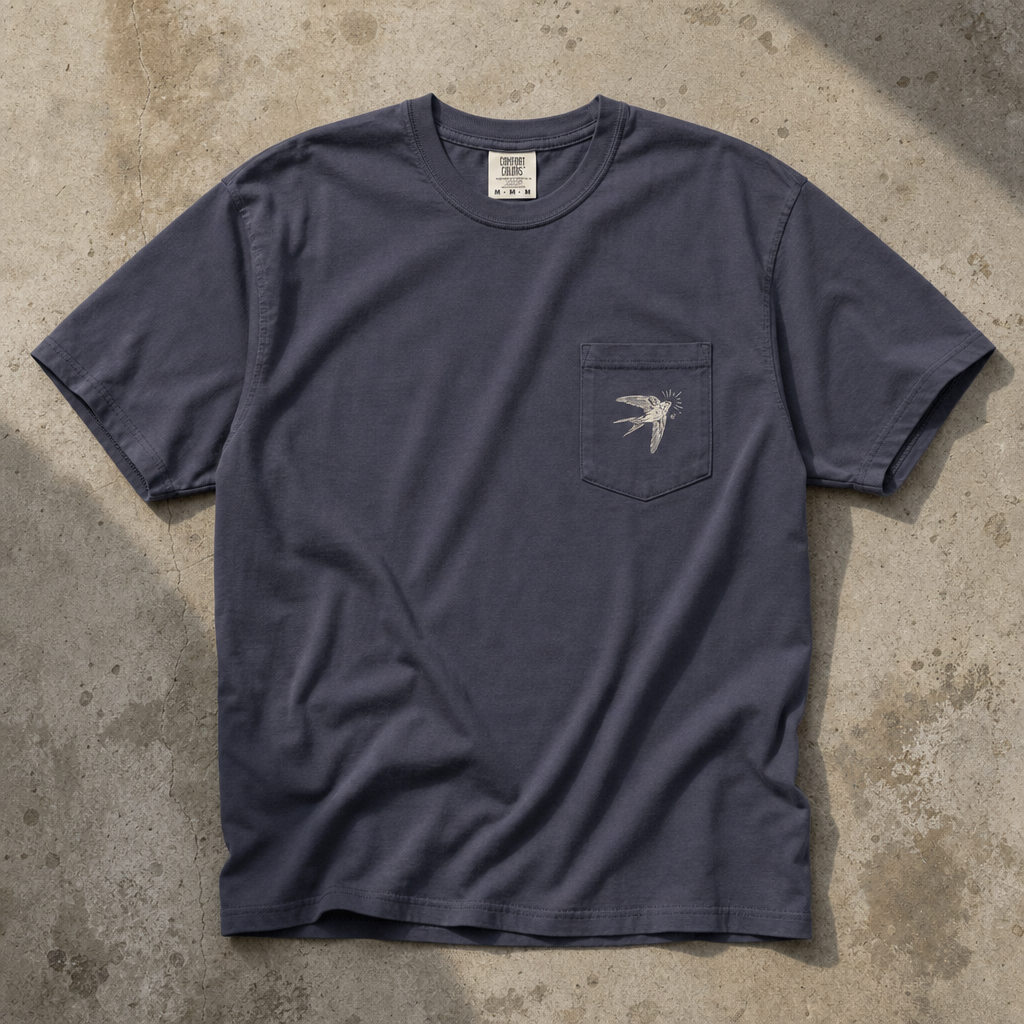 No Map Unisex Pocket Tee