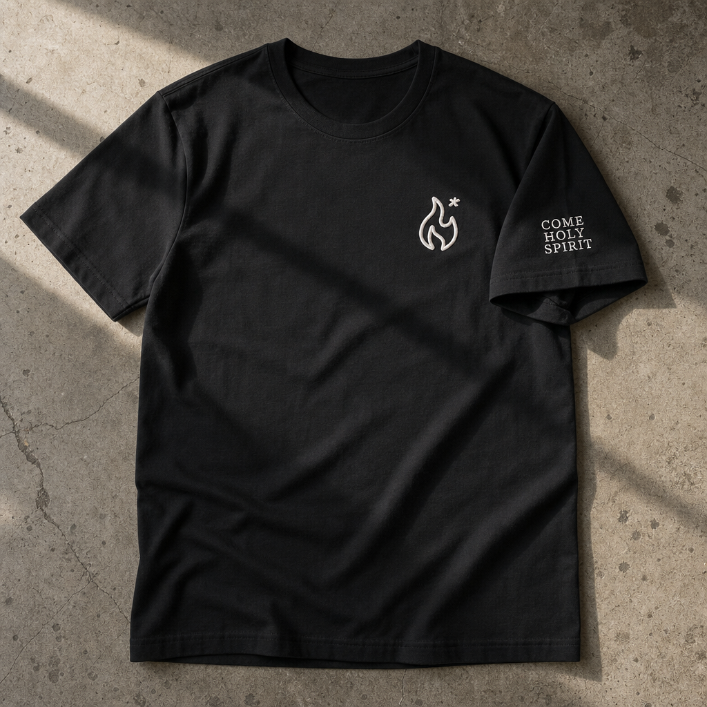 Come Holy Spirit Embroidered Unisex Tee