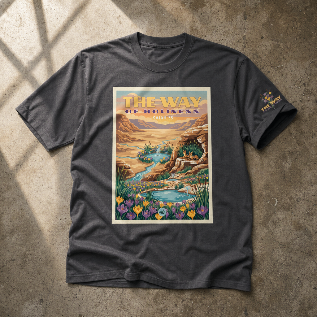 The Way of Holiness Oversized Faded Tee