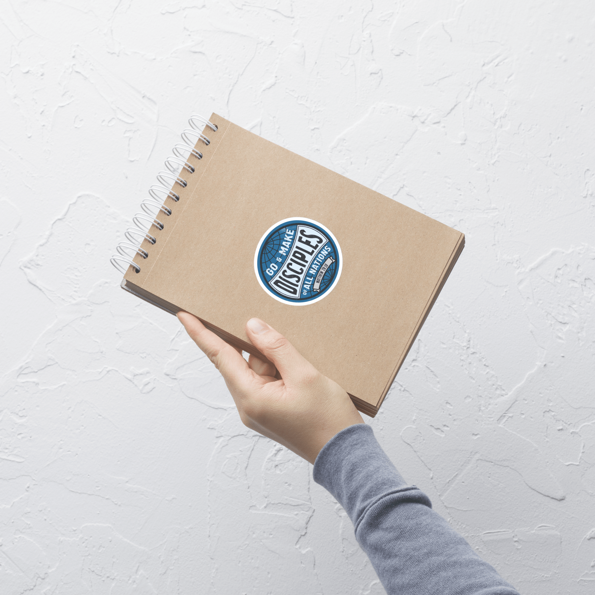 Go & Make Disciples Kiss - cut Sticker - Some Cool, Some Cliche
