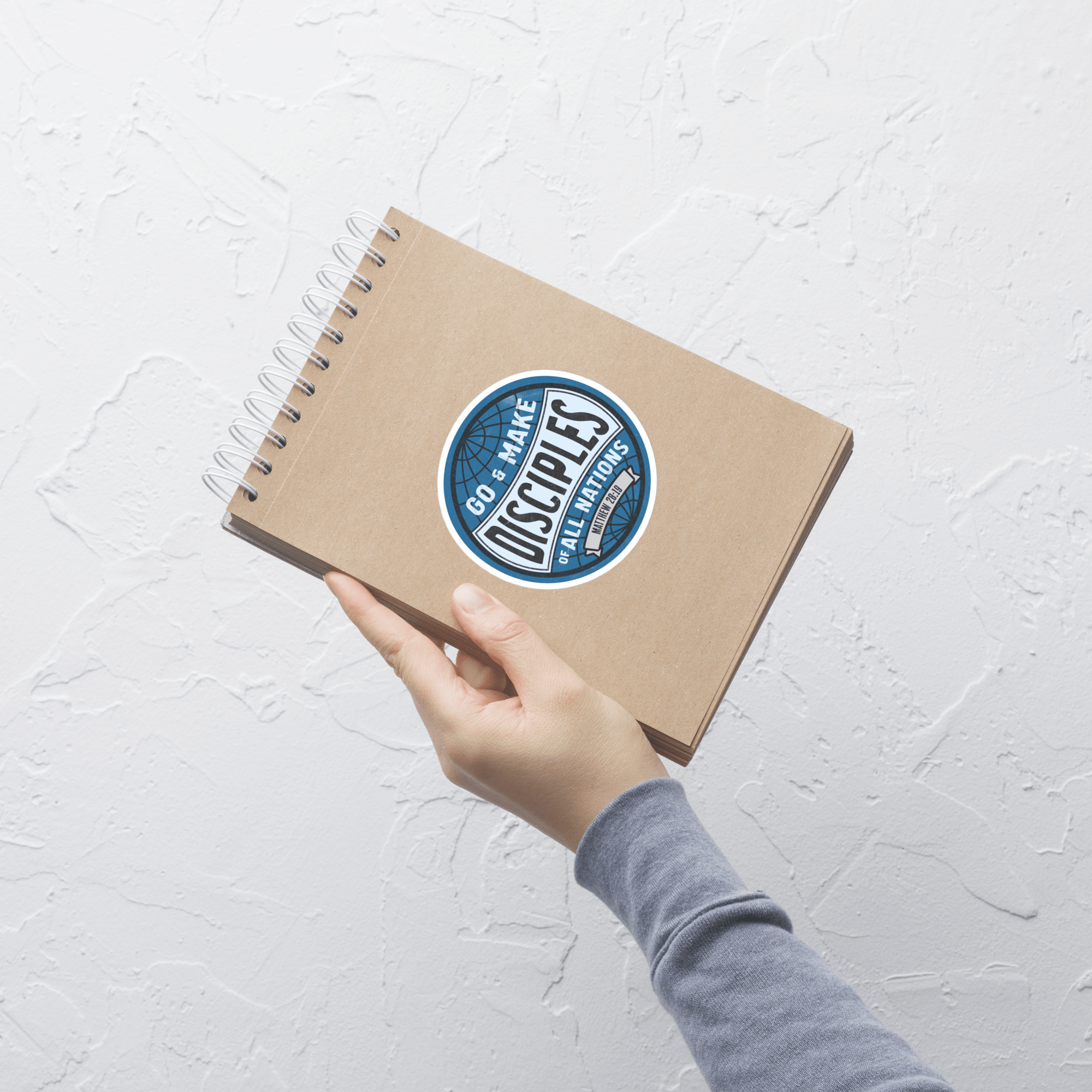 Go & Make Disciples Kiss - cut Sticker - Some Cool, Some Cliche