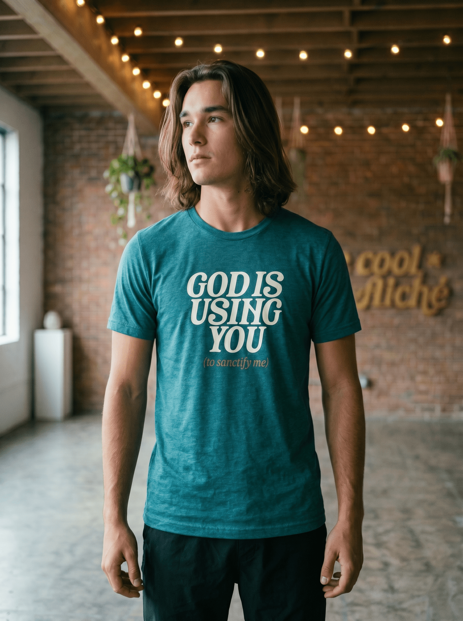 God Is Using You: Triblend Tee - Some Cool, Some Cliche