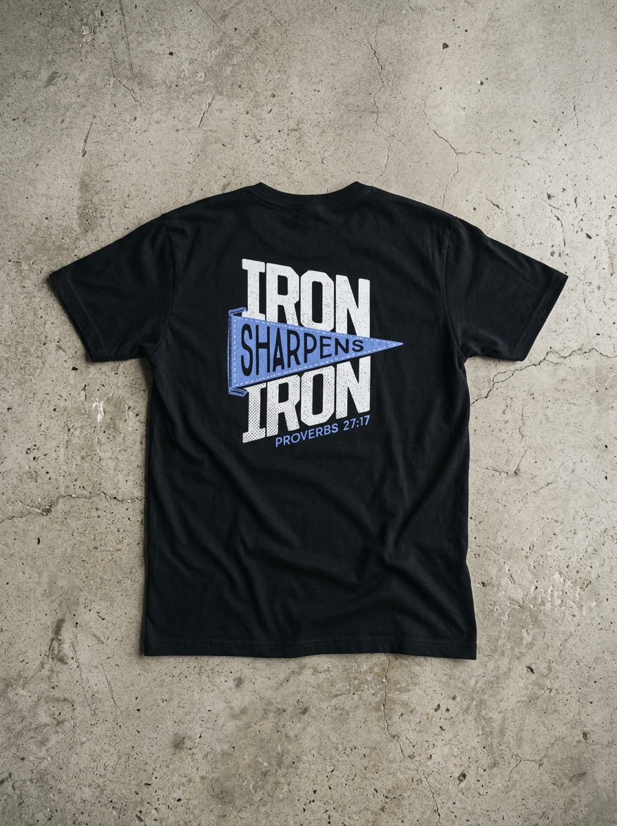 Iron Sharpens Iron Unisex Tee - Some Cool, Some Cliche