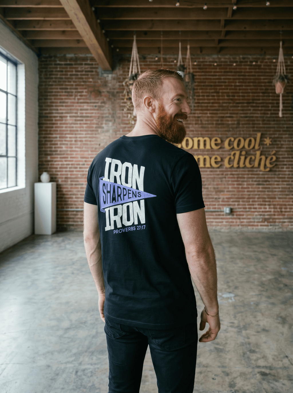 Iron Sharpens Iron Unisex Tee - Some Cool, Some Cliche