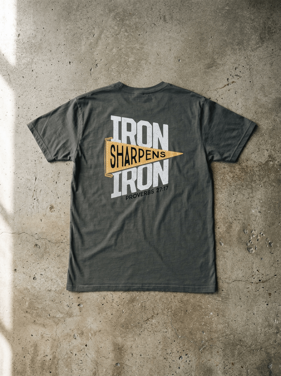 Iron Sharpens Iron Unisex Tee - Some Cool, Some Cliche