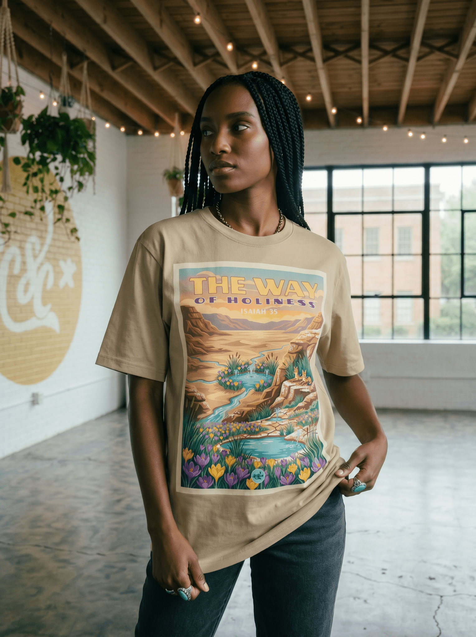 The Way of Holiness Oversized Faded Tee - Some Cool, Some Cliche