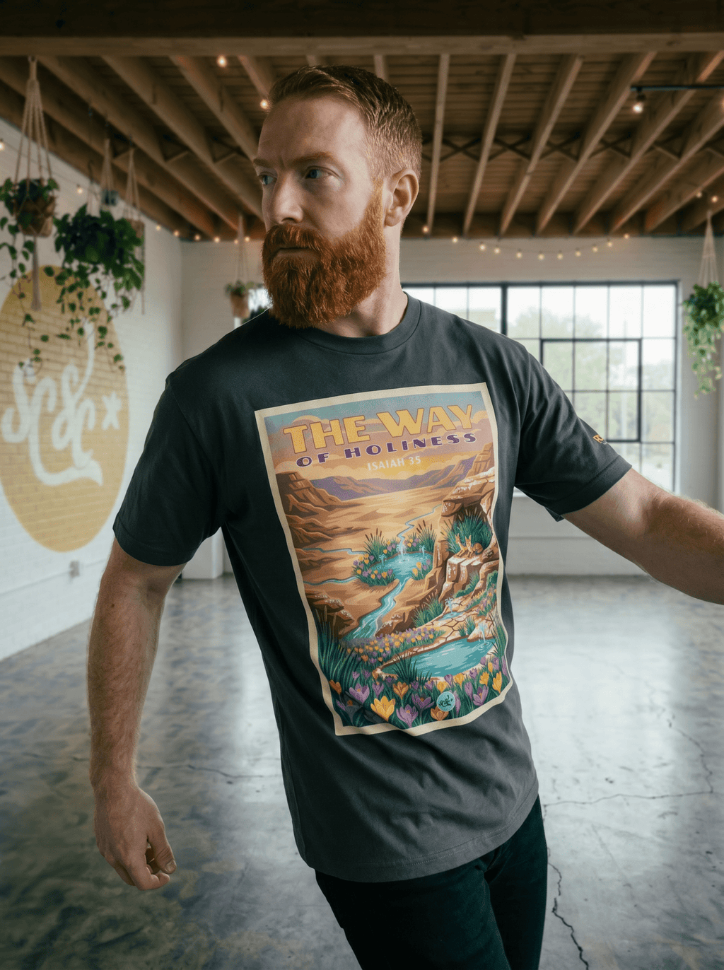 The Way of Holiness Oversized Faded Tee - Some Cool, Some Cliche
