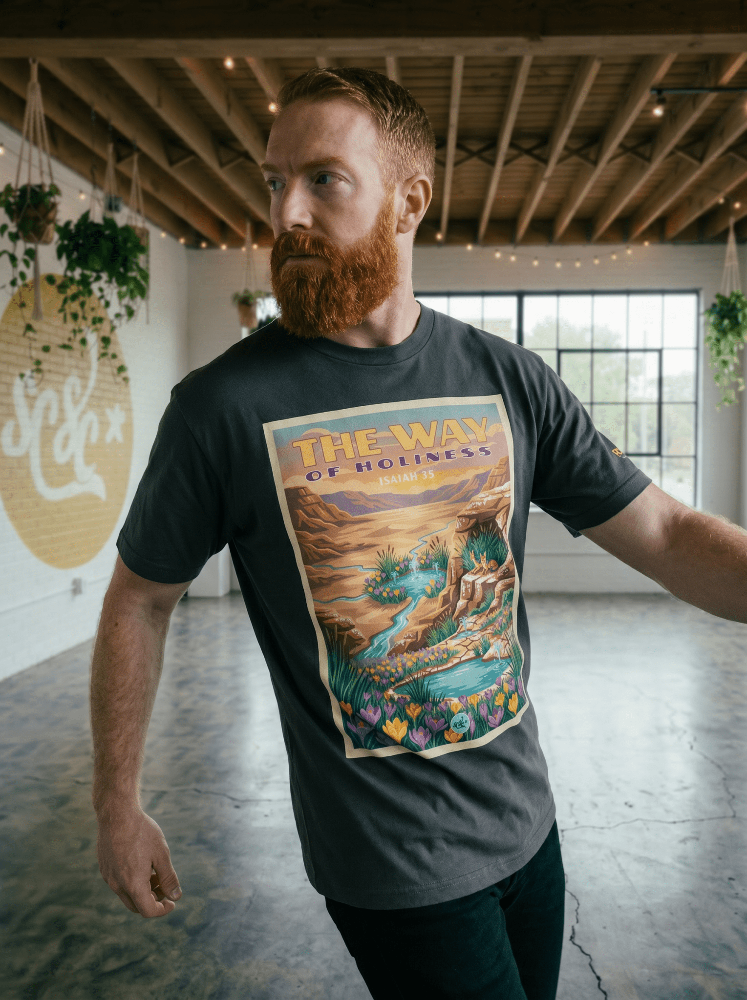 The Way of Holiness Oversized Faded Tee - Some Cool, Some Cliche